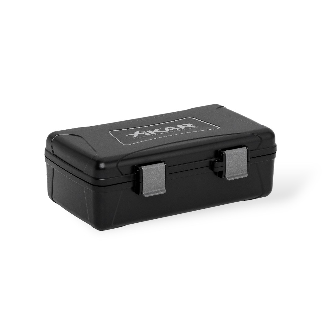 Xikar Tavel Case Black - 10 Ct-Photoroom